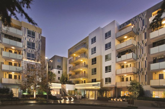 Strong renter demand in L.A. allowed Alliance to sell the luxury, 308-unit Hesby to Equity Residential for $126 million.