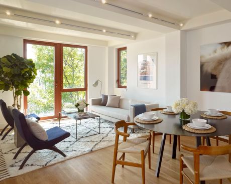 Though Aperture 538 has only 10 units, its floor plans are varied. All, however, have open layouts in their common areas.