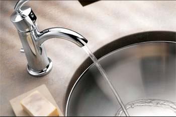 Increased demand for modern d??cor compelled Moen Co. to expand its Icon bath suite. The collection now has a single-handle, single-hole mount faucet in addition to a wall-mount faucet and a two-handle centerset faucet. The new faucet has clean geometric lines, a high-arc spout, and a tapered lever handle. The faucet is available in chrome and brushed nickel finishes. 