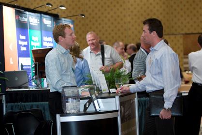 Networking opportunities between attendees, their colleagues, and exhibitors abound at the now co-located events.