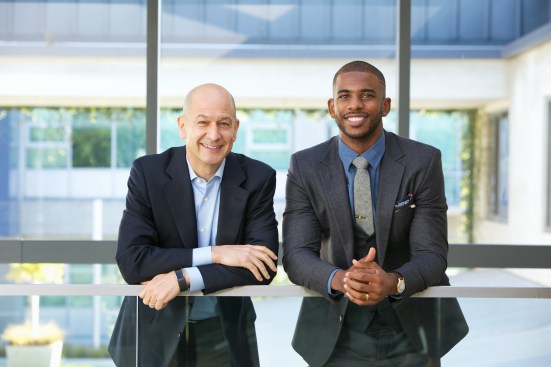 Bobby Turner and NBA star Chris Paul, who is an investor and ambassador for Turner Impact Capital’s housing funds.