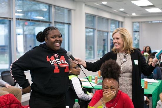 Bozzuto hosted a career day for the Boys and Girls Club of Greater Washington. More than 50 students spent the afternoon at Bozzuto’s headquarters in Greenbelt, Maryland, learning about the wide variety of career paths available to them within real estate.