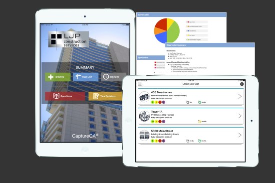 LJP Construction Services has tracked construction inspection data over the past two years with its CaptureQA digital app, monitoring construction of all building types, including houses, apartments, condominiums, and mixed-use buildings.