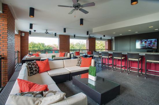 The Boulevard at Coleman, in Mount Pleasant, S.C., features rich amenities, including contemporary clubrooms.