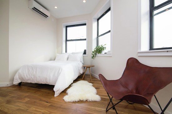 A bedroom space at Havemeyer Home.