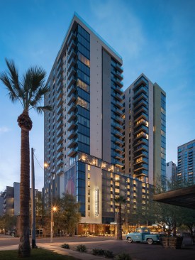 Moontower sits in the Roosevelt Row Arts District in the heart of downtown Phoenix.