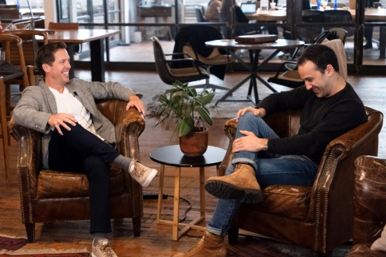 From left, Chris Schmidt, executive vice president at Related Cos., and Or Bokobza, co-founder and CEO of Venn.