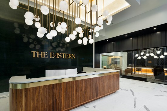 The Eastern Residences at North Hills features a 24-hour attended lobby, staffed by a full-service concierge team.