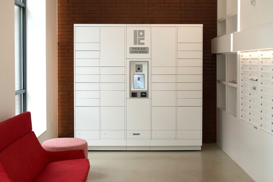 Package Concierge has a smart locker series and a room system for multifamily owners.