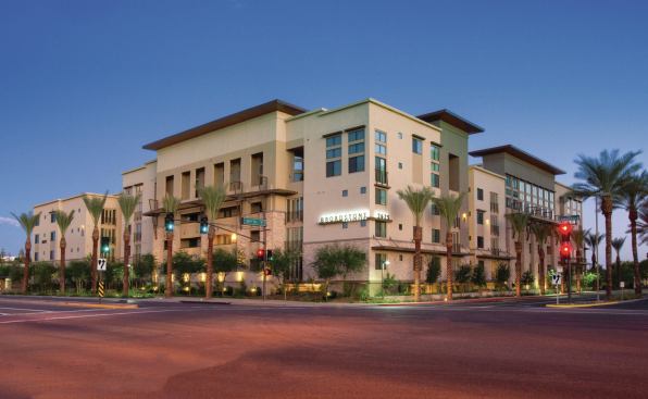 Broadstone Camelback in Phoenix. This, and the three previous projects shown in this slide show, opened during the apartment recovery in the past two years.