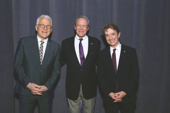 Doug Bibby with Steve Martin and Martin Short at the 2018 NMHC Annual Meeting.