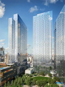 Three new residential developments are raising the LIC skyline to new heights, offering luxury rental units and resort-style amenities. 