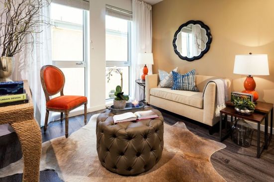 one-bedroom, large windows, views, downtown, no-VOC paint, small square footage
