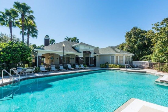 The pool at the Park at Knightsbridge in Riverview, Fla.