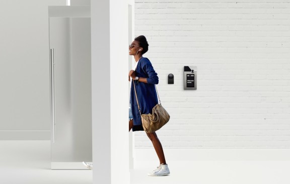 Residents will be able to grant guests access to the building through their smartphone.