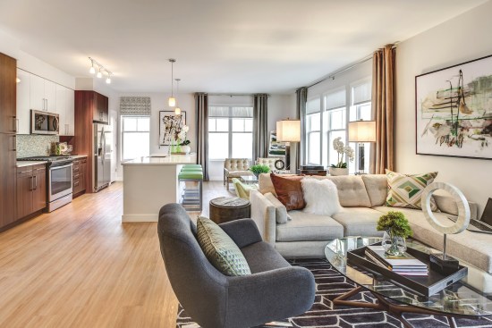 Lincoln’s Danforth Apartments in Dobbs Ferry, N.Y., is just 25 miles north of Manhattan.