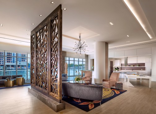 clubroom, game room, North Miami, condo, oceanside living