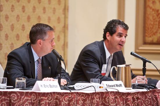 Little Things: Ed Wolff, chief administrative officer for Pinnacle, an American Management Services Co., and Paolo Pedrazzoli, head of Sirius Property Management, offered a number of small, yet proven ways to manage budgets and find extra savings.