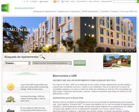 Spanish-translated Web Site