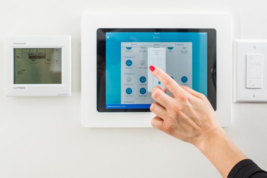 A smart home technology package at The Atlantic in Philadelphia brings an additional $200 to $300 per month in rent.