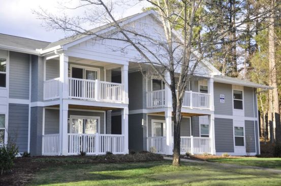Last year, Eller Capital Partners acquired three apartment communities in Chapel Hill, N.C., that needed considerable renovation, including Midtown 501 (above, after renovation).