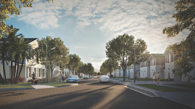Mill Creek Residential’s Amavi Kissimmee in Kissimmee, Florida, offers a mix of townhomes and duplexes for residents.