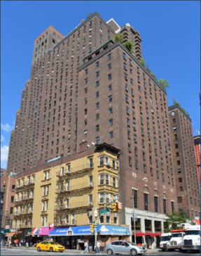 The former Hudson Hotel in Manhattan.