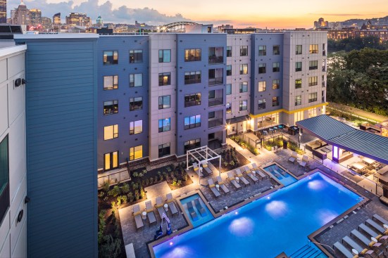 The NRP Group’s EDGE 1909 is located in Pittsburgh’s eclectic Strip District.