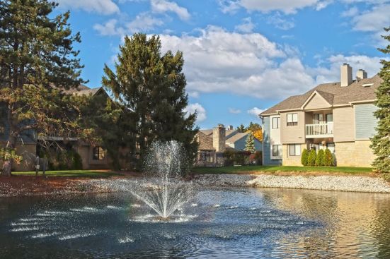 Old Mill Lakes in Dublin, Ohio.
