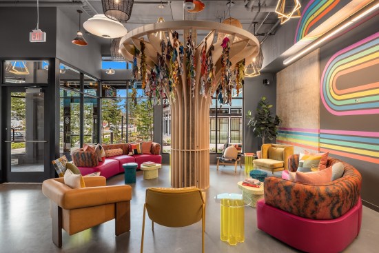 The Spoke provides a nature-based eclectic apartment living experience in Redmond, Washington.