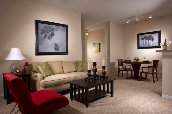 The interior of a unit at the former Camden Fairways, in Henderson, Nev.