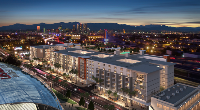 The Fig will feature approximately 408 residential units for 931 student housing, market-rate, and affordable residents.