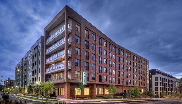 The Bishop apartment community, developed by RangeWater, in Sandy Springs, Georgia.