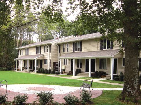 Home acquired the 257-unit, 1970s-era Crescent Club Apartments in Coram, N.Y., (“before” and “after” exterior photos pictured) in 2010. 