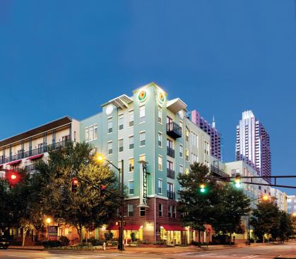 MIDTOWN GEM: The six-story, 276-unit Post Biltmore, located in the heart of Atlanta’s Midtown submarket, sold in March 2012.