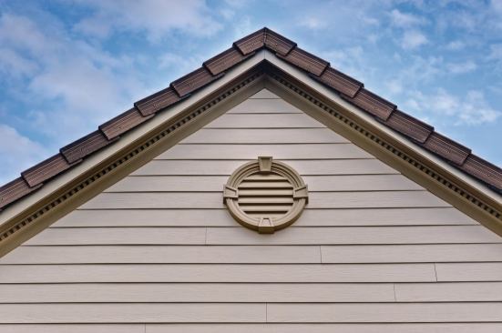 Exterior Treatments The hot and humid climate in Central Florida can wreak havoc on wood trim, so the project team settled on exterior detailing elements--such as the round louver and dentil molding--from Fypon. The urethane and cellular PVC products can be cut and installed like wood but will last much longer. www.fypon.com.
