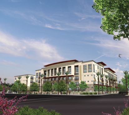 The 270-unit Broadstone Camelback in Phoenix. 
