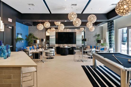 The clubhouse at 

Level at Sixteenth in Phoenix