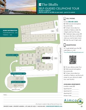 ALL EARS: Aimco’s audio tours let prospects explore the REIT’s apartments at their own pace.

