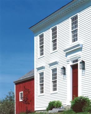Red Delicious The new home's arrival helped revive an apple orchard that had been on the site for more than a century.