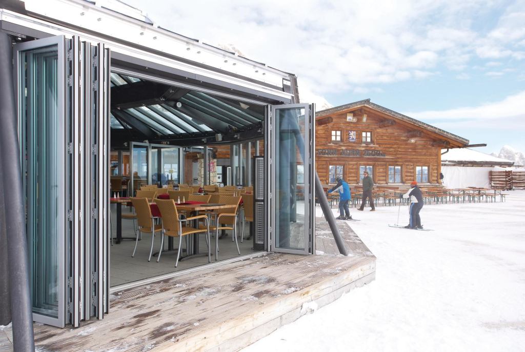 NanaWall.



The SL70 thermally broken aluminum-framed folding glass wall system is now offered with triple low-E insulated glazing for a U-value of 0.30 and an SHGC of 0.24. The Energy Star–rated units are available as a floor-mounted system in more than 50 stacking configurations. 888.411.6262. www.nanawall.com.