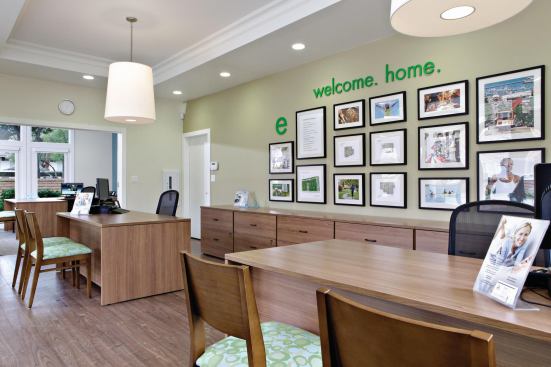 HOME BASE: AvalonBay features a sense of home at its eaves Foster City property in California.