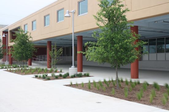 MAIN HUB: The Transformational Center (left) is the heart of the Hope for Haven campus, housing staff and case worker offices, as well as providing counseling services, educational programs, and job and life skills training. 