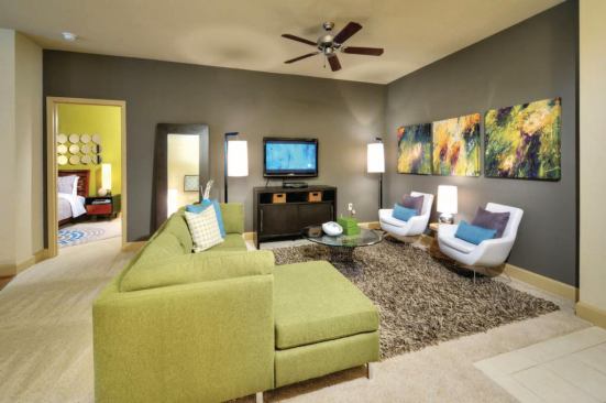  A contemporary-style unit at Market Station, Kansas City, Mo. 