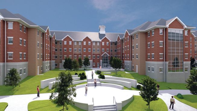 University of Kentucky student housing, developed by EdR.