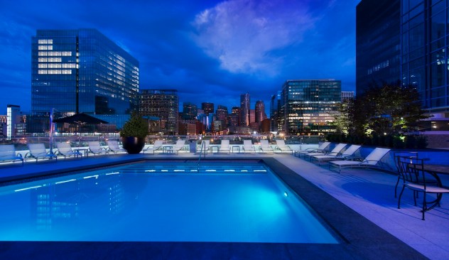Pools have been an important amenity for decades. This UDR space in Boston provides a spot for residents to relax and take in the city skyline.