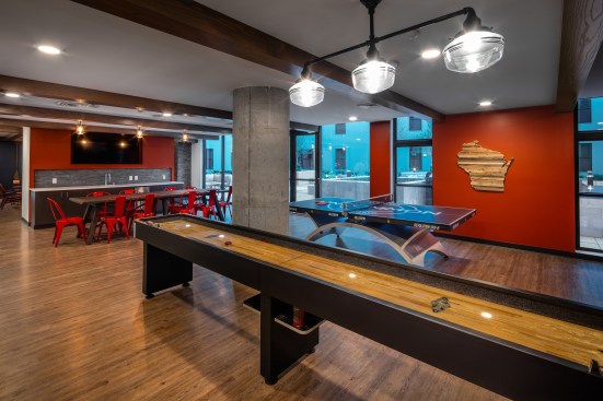 game room, students, amenities, downtime
