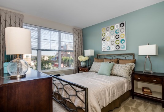 Water's Edge offers studio, one bedroom, and two bedroom floor plans. The units lease from $1,600 to $2,400 a month.