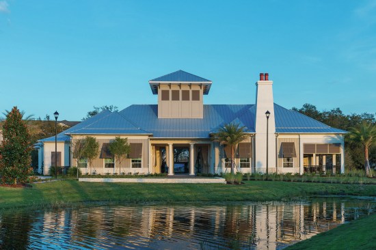 The clubhouse at Westly Shores in Tampa, Fla.