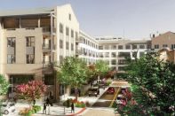 A rendering of NOVEL Heritage Park in Gilbert, Arizona.
